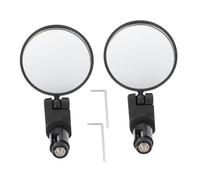 Hemobllo Rétroviseur Rotatif Acrylique Miroir de Sécurité et Compact pour Guidon de de Route Vtt et Ville avec Clé
