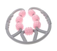 Hemobllo Roller de Massage pour Jambes Roues Appareil de Massage Manuel pour Relaxation Musculaire des Douleurs et Fatigue Compact et Portable pour Bureau et Voyage