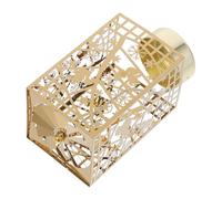 Hemobllo Rotating Christmas Candle Holder with Sturdy Base European-Style Tea Lights Candlestick for Holiday Wedding Home Tabletop Decoration