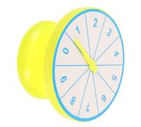 Hemobllo Roue de Mathématiques Tournante Accessoire Éducatif Interactif pour Jeux Plateau Tournant de Outil de Probabilité pour Cours et Événements Ludiques