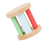 Hemobllo Rouleau à En Bois Bébé, Montessori Pour -né, Léger Et Éducatif, Stimulation Auditive Et Motricité Fine, Jeu D’éveil Pour Tout-petit,