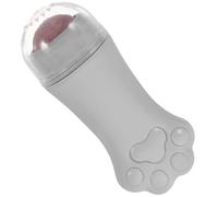 Hemobllo Roulette de Massage Visage en Abs Forme Patte de Chat, Légère et Résistante, Prise Confortable pour Soins du Visage et Beauté des Femmes