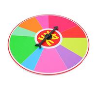 Hemobllo Roulette Murale de Jeu pour Fête et Bureau Tour Rotative Amusante et Pratique Accessoire Ludique pour Adultes Matériau Mousse Sécurisé
