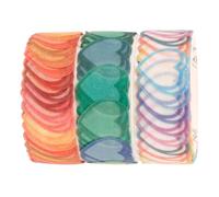 Hemobllo Ruban Adhésif Décoratif Washi 3 Rouleaux pour Loisirs Créatifs, Scrapbooking, Diy, Papier Facile à Déchirer, Motifs Poésie Amour