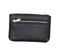 Hemobllo Sac à Main Femme Cuir Pochette Monnaie avec Fermeture Éclair Porte-clés et Porte-Monnaie Zippé pour Ranger et Billets