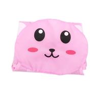 Hemobllo Sac de Rangement Jouets Bain Garçon Fille Poche de Rangement Forme Lapin Cartoon Organisateur Pratique pour Jouets de Bain Garçon Fille Compact Rose