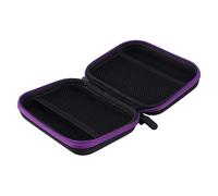 Hemobllo Sac de Rangement Parfum Portable Mallette Maquillage et Compacte avec Double Protection Antichoc pour Flacons Dhuiles Essentielles et Rouges à Voyage et Bureau