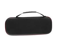 Hemobllo Sac de Rangement pour Microphone Cuir Épais Étui Rigide avec Zip Protection Durable pour Voyage Accessoires Organisés Compartiment Mesh Intégré