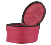 Hemobllo Sac d'emballage de bol sonore Bouddha en chantant Rangement de bol à chant porte-bol chantant sac bol chantant étui de transport pour bol chantant en cristal chiffon Rosé