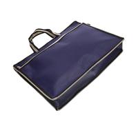 Hemobllo Sacoche Porte Documents Oxford Oxford avec Double Organiseur Portable pour Documents Pochette de Rangement Pratique pour Homme Au Travail et Bureau