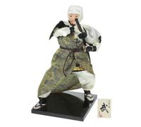 Hemobllo Samurai Doll Figure Japanese Style Home Ornament Decorative Art for Bedroom Office Living