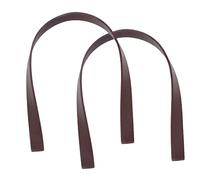 Hemobllo Sangle De Paquet Fourre-Tout en Cuir PU 60 Cm 2 Pièces Couleur Café Poignée De Paquet en Cuir Fourre-Tout pour Remplacement Usage Quotidien Et Bricolage