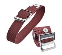 Hemobllo Sangles Réglables en Nylon pour Échasses Plâtrier - Lot de 2 Pièces de Fixation de Jambe Confortables et Solide - Accessoires de Remplacement pour Supports D’échasses en Cloisons