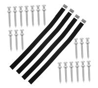 Hemobllo Sangles Réglables pour Chaussures Aérateurs de Pelouse Métal Légères et Portables pour Jardinage Manuel Accessoires de Chaussures Aération Gazon Adaptées Aux et Amateurs