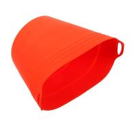 Hemobllo Seau à Huile Silicone Pliable pour Barbecue Doublure de Seau Accessoire de Cuisson à Chaleur Compatible Grill Pro Facile Entretenir