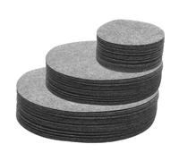 Hemobllo Séparateurs D'assiettes en Feutre Rond 5-10 144 Pcs, Protège-ustensiles Cuisine Feutrine Douce, pour Poêles et Casseroles, Usage Domestique et Professionnel, Protection Empilage