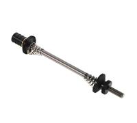 Hemobllo Serrage Rapide Vélo Alliage Titane Aluminium Léger Résistant Compatible VTT Route Pliant Moyeu Roue Essieu Anticorrosion Facile à Installer et Entretenir