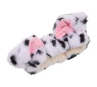 Hemobllo Serrage-tête Oreilles de Dalmatien Cosplay Doux et Élastique en Peluche pour Adultes Bandeau Animalier pour Maquillage Spa Lavage du Visage Fête Taille Unique