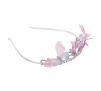 Hemobllo Serre-tête pour Filles Léger et Confortable avec Cristaux Accessoire de Fête Multifonction pour Anniversaire Carnaval et Costume de Princesse
