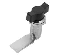 Hemobllo Serrure à Came Décalé T-Type en Alliage de Zinc Poignée Allongée Verrouillage sans Clé pour Armoire Industrielle et Baie Réseau Remplacement Serrure Boîtier de Distribution