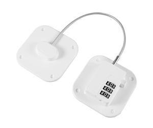 Hemobllo Serrure à Code Sécurité Multipurpose pour Réfrigérateur et Armoires Verrou Sans Perforation Blanc Protection Garçon Fille et Confidentialité Compatible Portes et Fenêtres