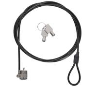 Hemobllo Serrure Câble pour Ordinateur Portable Tête Rotative Code Chiffres Câble Épais Anti-effraction Sécurité Fiable pour PC et Moniteur