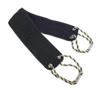 Hemobllo Serviette Exfoliante Longue Corps en Peau D’âne Rugueuse Bande Exfoliante Corps avec Poignée pour Nettoyage en Profondeur Bain Maison et Résidence