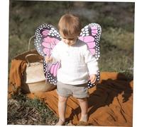 Hemobllo Set Costume Fée Garçon Fille avec Baguette et Tête Rose Accessoires Réutilisables pour Fêtes et Spectacles