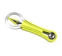 Hemobllo Set de Couteaux Acier Inoxydable pour Sculpture de Fruits Outils de Découpe et Boule de Melon avec Poignée Ergonomique Accessoires de Cuisine pour Salades et Garnitures