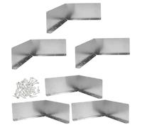 Hemobllo Set de Déflecteurs pour Toit Protège Gouttières Dangle Éclaboussures Protection Dégâts Aux et Murs Installation Facile pour Toiture