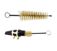 Hemobllo Set de Nettoyage pour Saxophone avec Embouchure Ligature et Brosse de Nettoyage Accessoires pour Instrument de Musique pour Sax Alto et Ténor