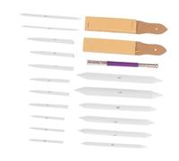 Hemobllo Set de Outils de Dessin Estompe et Abrasif Artisanal pour Étudiants et Artistes Accessoire Pratique pour Esquisse et Mélange Créatif