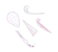 Hemobllo Set de Règles de Couture Multifonction Flexibles pour Tailleur Précision Élevée pour Dessin Découpe et Création de Vêtements