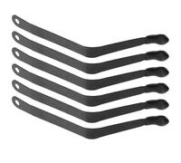 Hemobllo Sets de Pinces en Acier Noir Support Portable pour Lecture et Pratique Orchestrale Lot de 6 Clips à Ressort Sensibles Pression pour Pupitre de Musique à Domicile