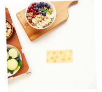 Hemobllo Simulation Biscuits Réalistes PVC Cookies Artificiels Durables pour Dinette Garçon Fille Aliments Factices pour Jeu Éducatif et Décoration Interactive