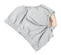 Hemobllo Slip Incontinence Lavable pour Adultes en Coton Gris Culotte Anti-Fuite Confortable Absorbante pour Femmes et Hommes Utilisation Post-Accouchement