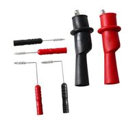 Hemobllo Sonde de Test Multimetre en Acier Clip de Perforation en Caoutchouc pour Mesure Électrique Automobile Fiable et Résolution Rapide des Problèmes