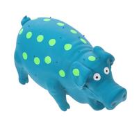 Hemobllo Sonore De Cochon en Latex Jouets pour Chiens Petits Jouets pour Chiens De Petite Race pour Chien Qui Grogne La Dentition du Chiot Cochon Qui Grince Ciel Bleu Émulsion