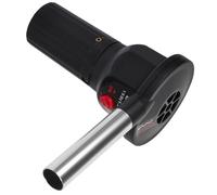 Hemobllo Souffleur Barbecue Électrique Portable Outil Allume-feu Rapide pour Camping et Barbecue Ventilateur à Pile Ergonomique pour Extérieur Multifonction Prise Main Confortable