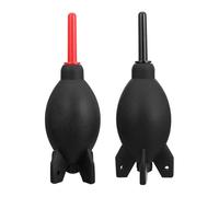 Hemobllo Souffleur d'air en Silicone Rouge pour Nettoyage Précis et Puissant 2pcs de Lentilles D'appareil Photo et PC Bureautique Portable