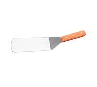 Hemobllo Spatule Acier Inoxydable Outil de Cuisine pour Griller Viande Poisson Spatule Résistante Chaleur Antidérapante