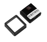 Hemobllo Spécimen de Météorite Irrégulière 0,5-1 Cm en Matériau Météorique Naturel, Échantillon Pédagogique pour t Collection Scientifique, Décoration Astronomique et Outil