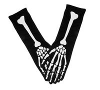Hemobllo Squelette pour Halloween Longs à Doigts Complets pour Fête Halloween Cosplay