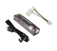 Hemobllo Station d'Extension de Carte Graphique Externe Pci-E pour Ordinateur Portable Support Jusqu'à 150W Facile à Utiliser sans Installation de Compatible Divers Systèmes Gamers et