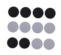 Hemobllo Stickers Autocollants pour Tapis et Canapé Lot de 15 Paires Ronds 60 Mm Fixation sans Couture pour Maison Bureau Chambre