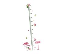 Hemobllo Stickers Muraux Autocollants Hauteur pour Garçon Fille Décoratifs Animaux Mignons Frise de Mesure Amovible pour Chambre Garçon Fille Facile à Coller et Pratique