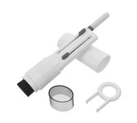 Hemobllo Stylo de Nettoyage Multifonction pour Écouteurs, Kit de Nettoyage Électronique ABS Blanc, Portable, Protection Anti-Rayures, pour École et Travail, pour Jack Casque et Port