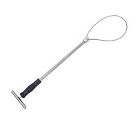 Hemobllo Support Acier Inoxydable pour Attraper Porcs Accessoire Réglable et Portable pour Porcin Équipement Robuste avec Câble Multi Brins Renforcé et Verrou Sécurisé