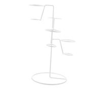 Hemobllo Support Cornet Crème Glacée Fer Robuste Présentoir Glacé Multi-usage pour Cônes Sushi et Snacks Rack Élégant pour Fêtes et Présentations