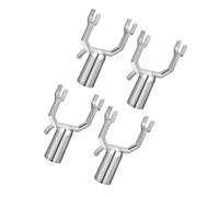 Hemobllo Support De Branche Arbre Fruitier Métallique Alliage D'Aluminium 4 Pièces Fourchettes De Soutien Faciles À Installer pour Jardin Verger Vignoble